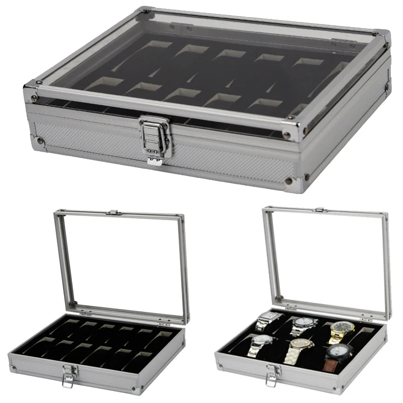 Watch Storage Box With Multiple Slots