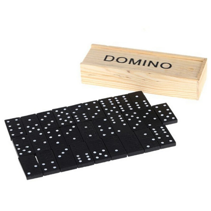 Wooden Domino Game 28pcs