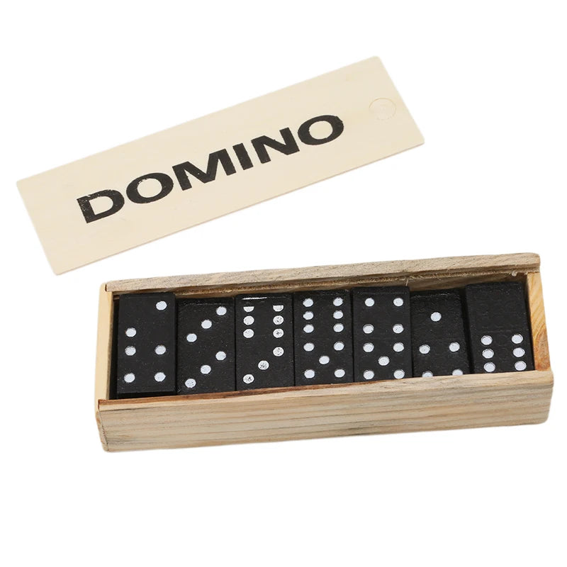 Wooden Domino Game 28pcs