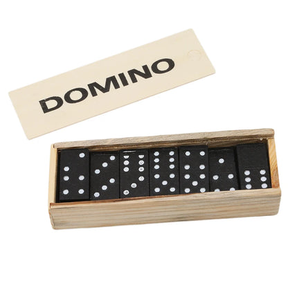 Wooden Domino Game 28pcs