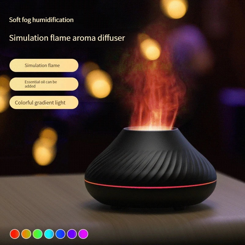 Nordic Flame Aromatherapy Humidifier  Desktop Home Style