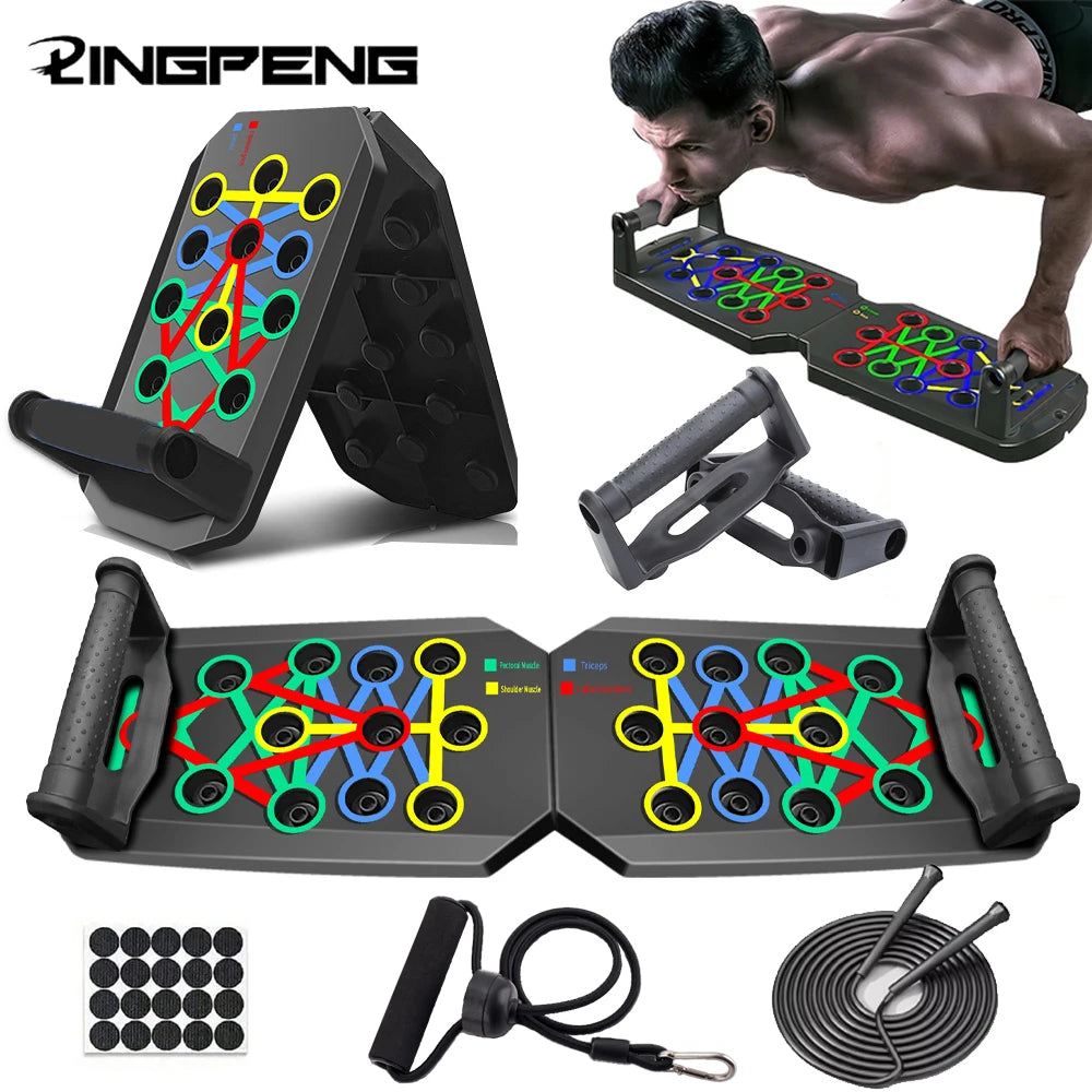 Multifunctional Board Set For Chest Abdomen Arms And Back Training