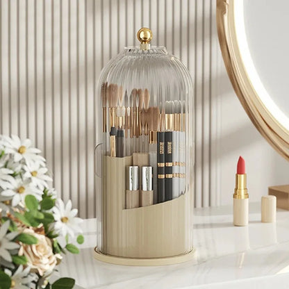 360° Rotating Makeup Brush Makeup Organizer