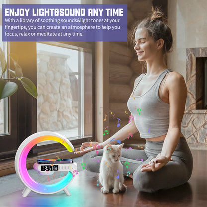 LED Smart Wake Up Speaker