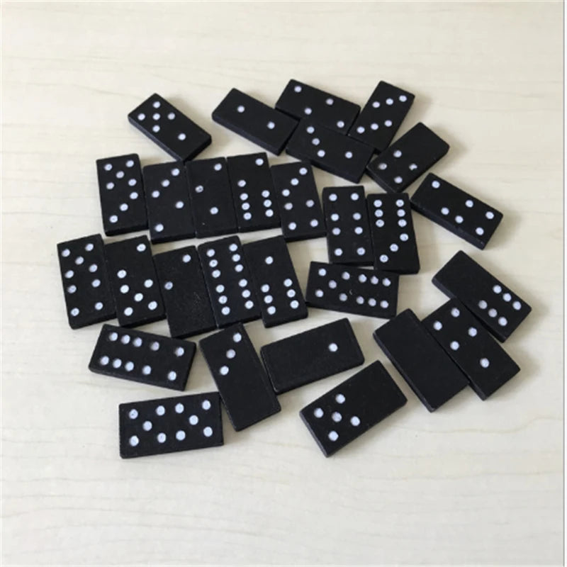 Wooden Domino Game 28pcs